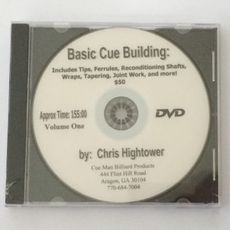 Basic Cue Building and Repair DVD-0