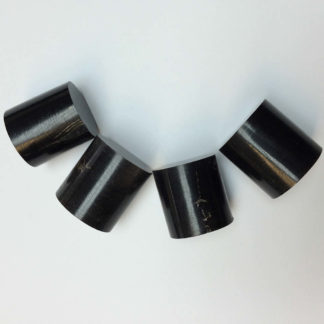 Buffalo Horn Joints 1" long turned round-0