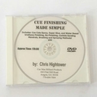 Cue Finishing Made Simple DVD-0