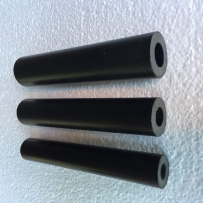 Jet Black Linen Phenolic Tube (Wrap-Joint Size)-1280
