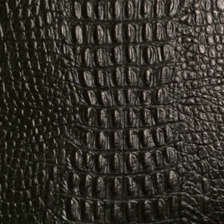 leather wrap black gator